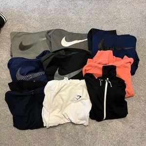 Men’s sweatshirt Bundle. Nike, American eagle, gymshark